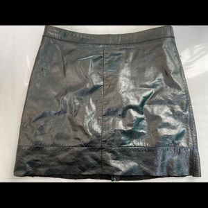 Vintage Gap Leather Skirt